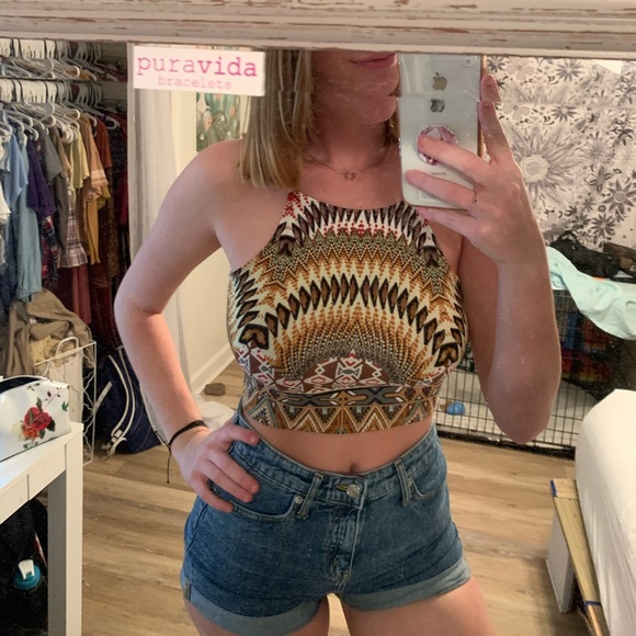 Patterned Tank Top - Picture 2 of 3